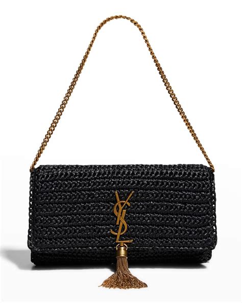 ysl kate 99 suede|Saint Laurent Kate 99 YSL Tassel Shoulder Bag in Raffia.